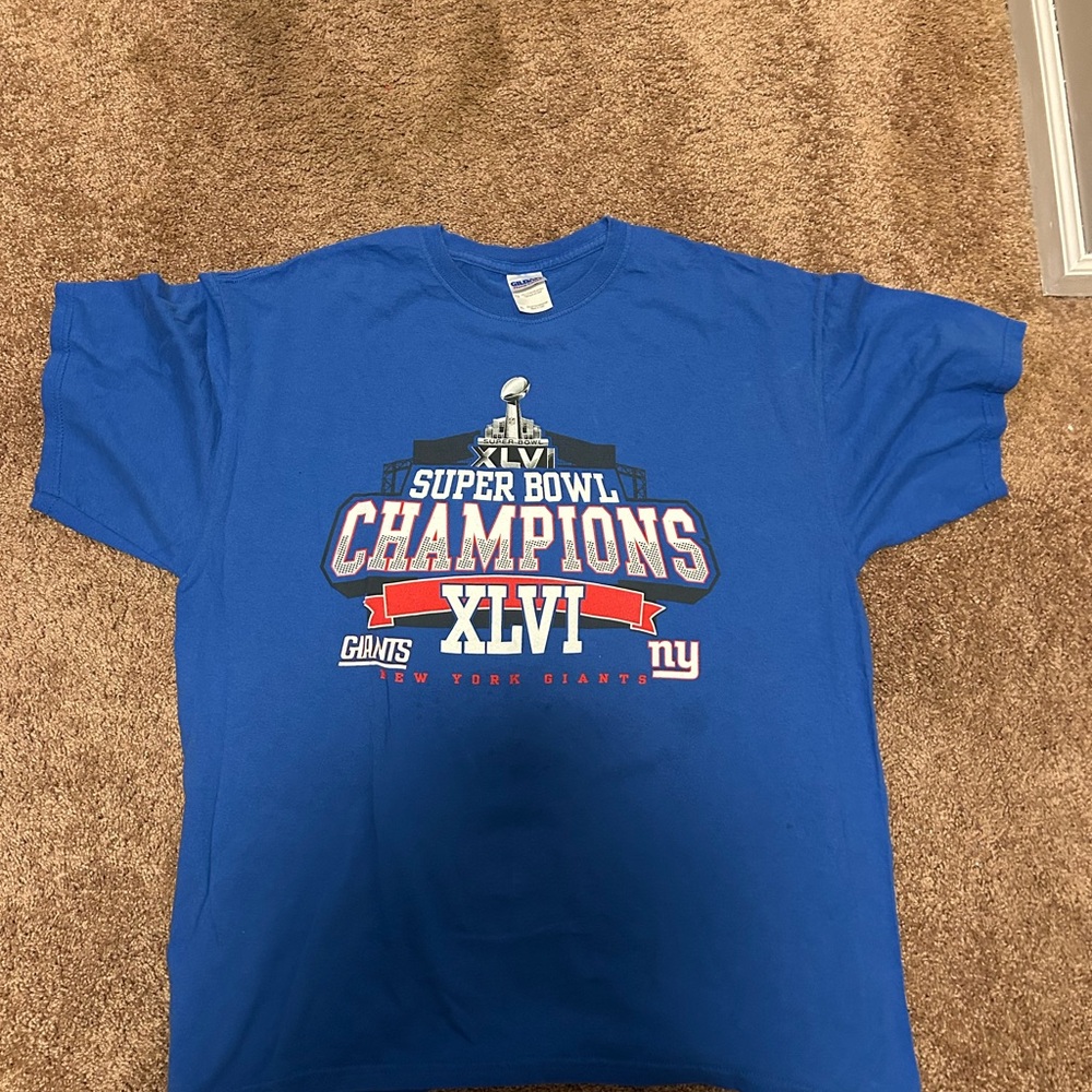 Gildan New York Giants Super Bowl Champions Vintage Tee